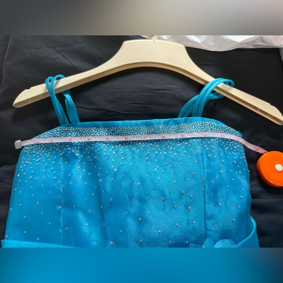 My Best Kid Size 9-10 Special Occasion Dress with Sheer Wrap - Picture 4 of 10